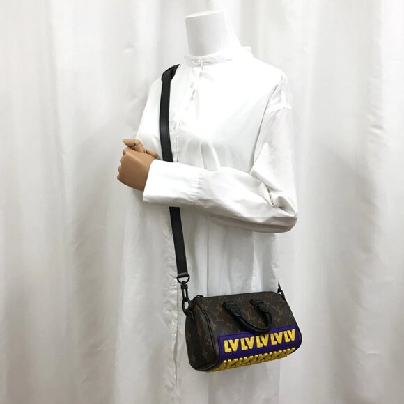 LOUIS VUITTON LV Rubber Keepall XS M45788 Hand bag - Picture 12 of 16